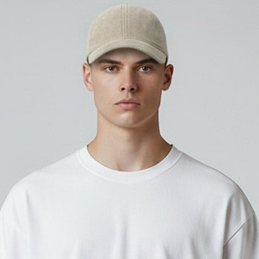 Rag & Bone New York Taupe Suede Unisex Baseball Cap One Size Leather Strap - Picture 13 of 13